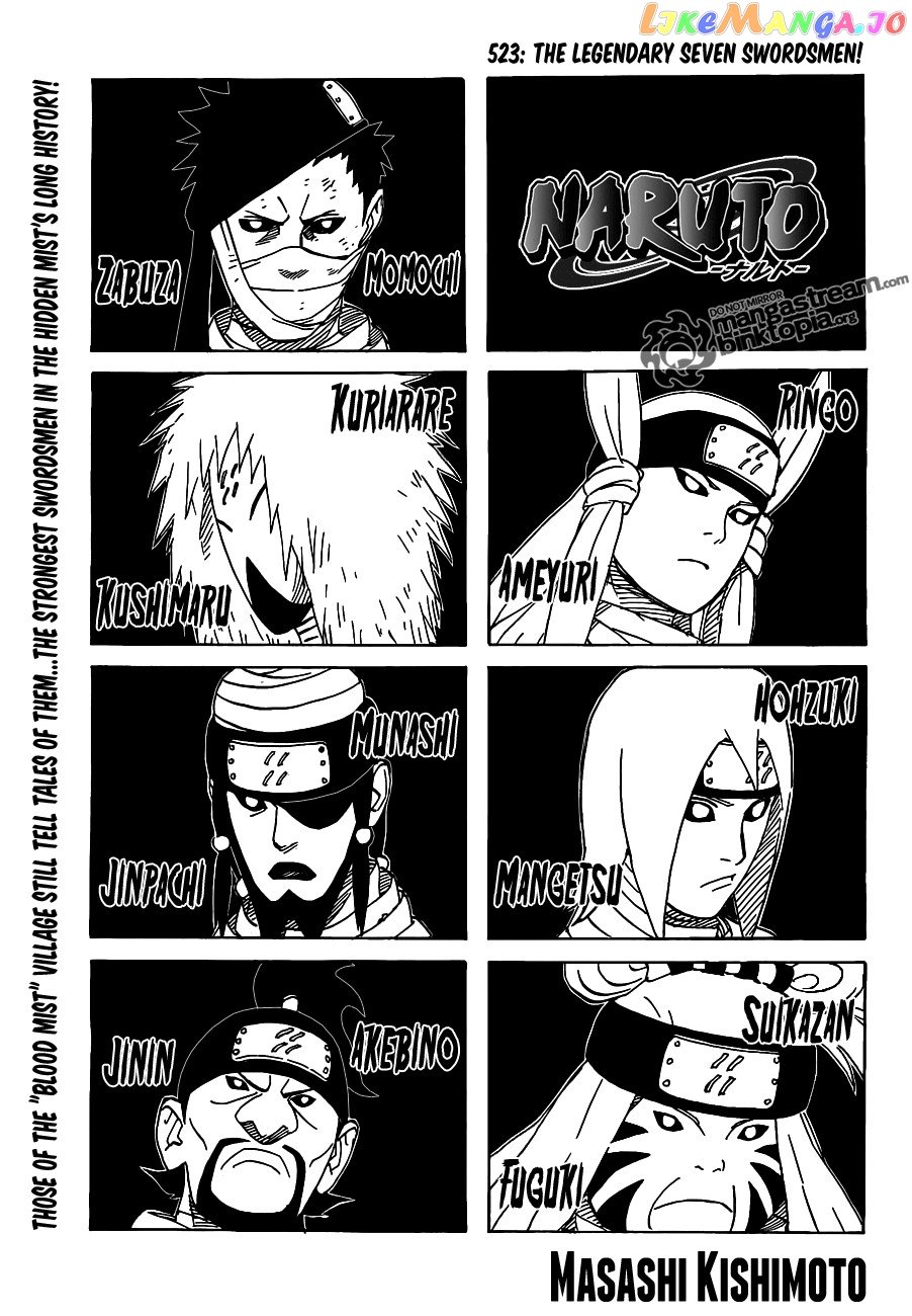 Naruto - Manga Chapter 523 - page 2