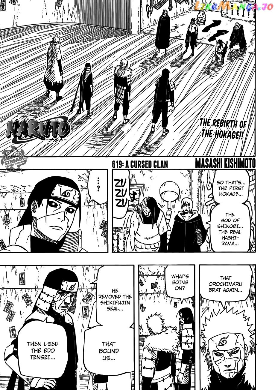 Naruto - Manga Chapter 619 - page 1