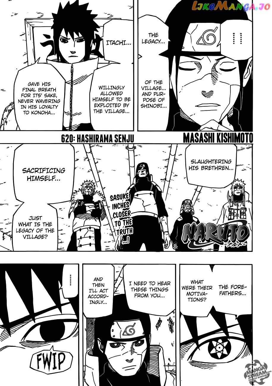 Naruto - Manga Chapter 620 - page 1