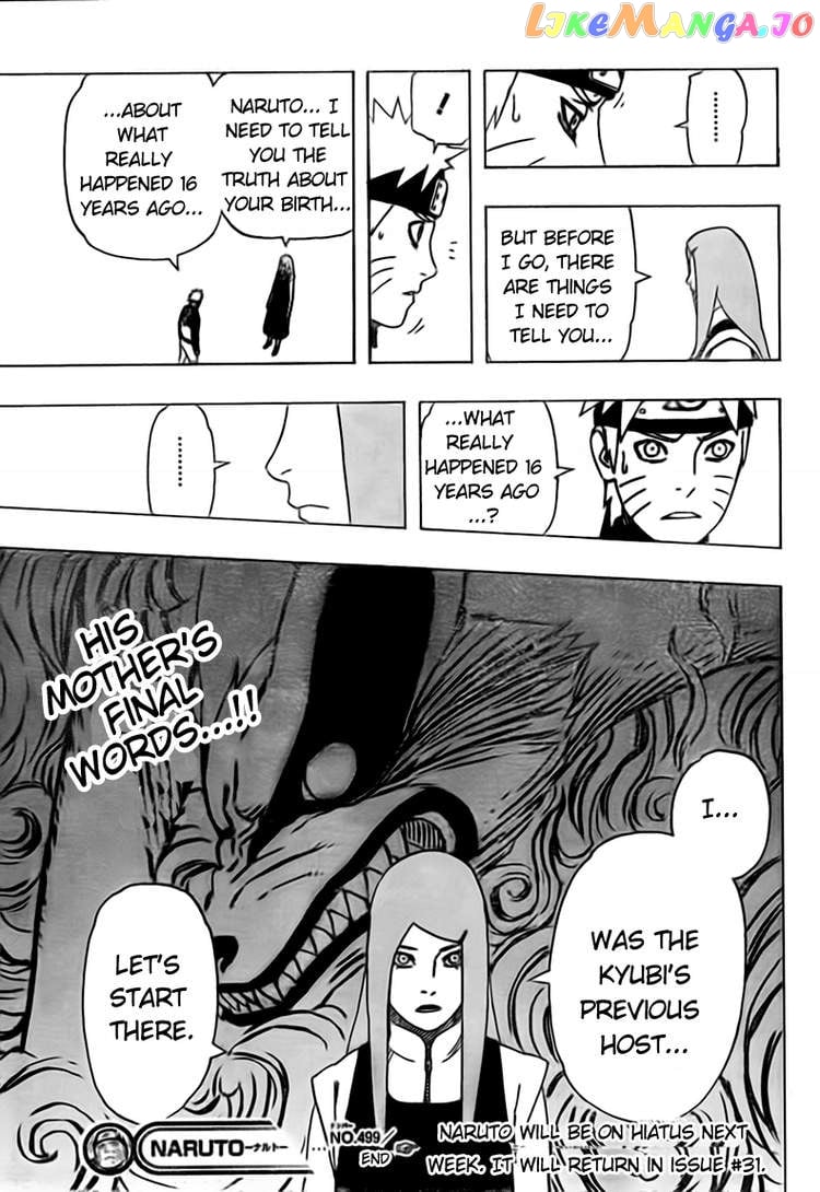 Naruto - Manga Chapter 499 - page 16