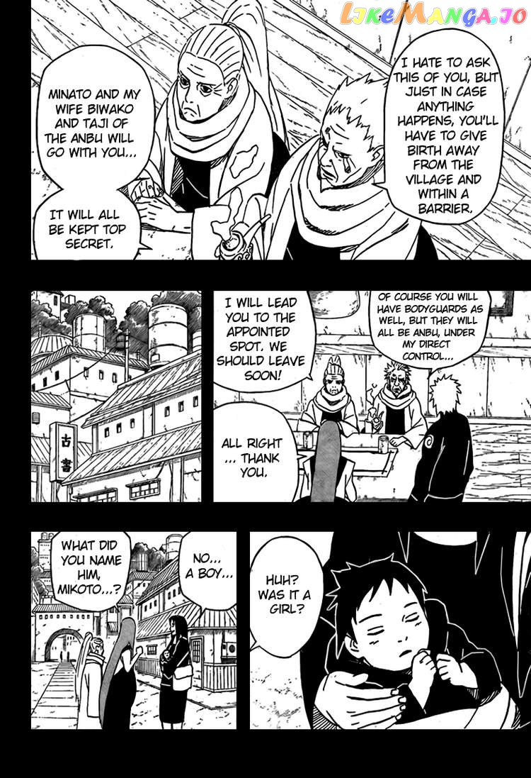 Naruto - Manga Chapter 500 - page 10