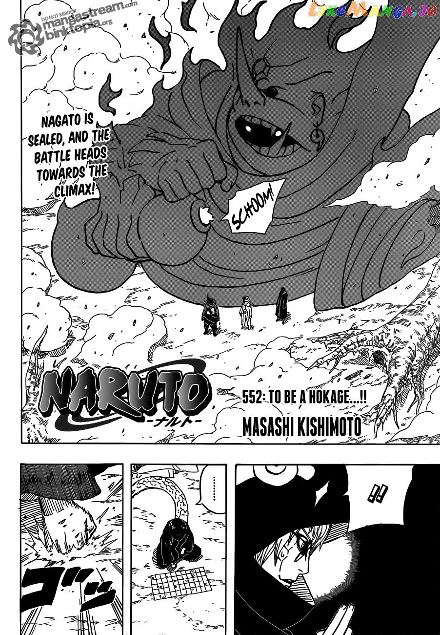 Naruto - Manga Chapter 552 - page 2