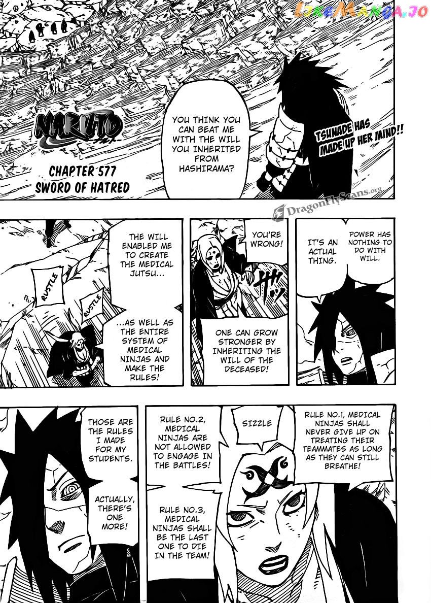 Naruto - Manga Chapter 577 - page 2