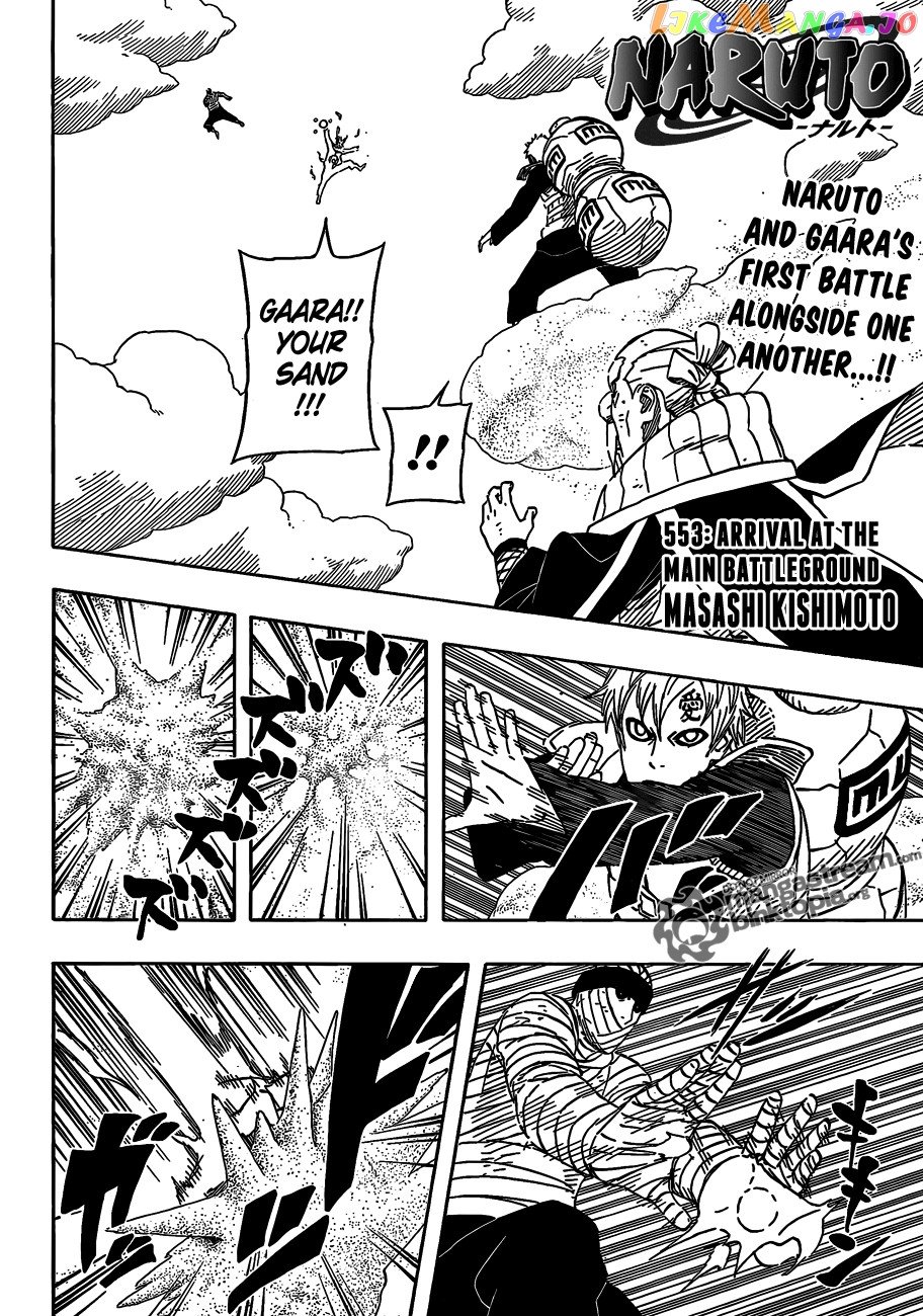 Naruto - Manga Chapter 553 - page 3