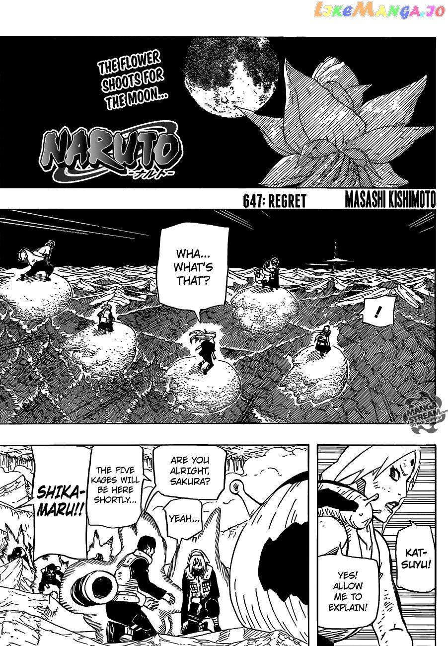 Naruto - Manga Chapter 647 - page 1