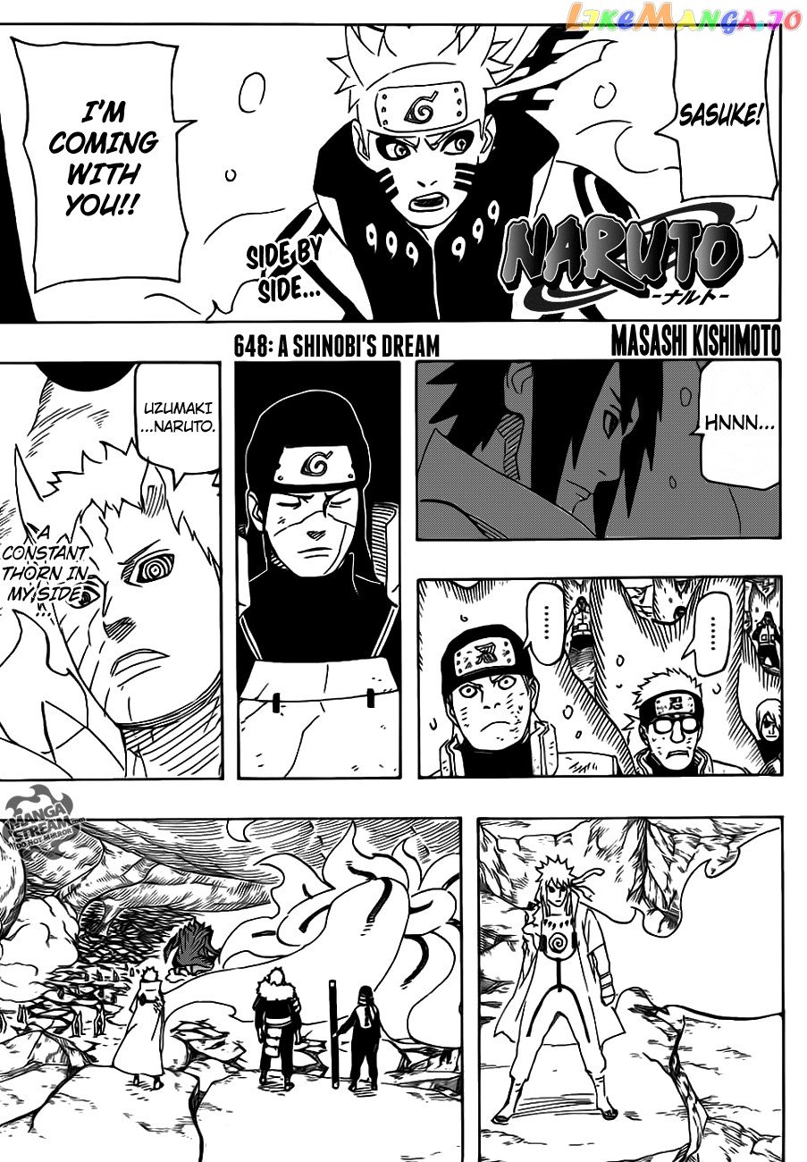 Naruto - Manga Chapter 648 - page 1