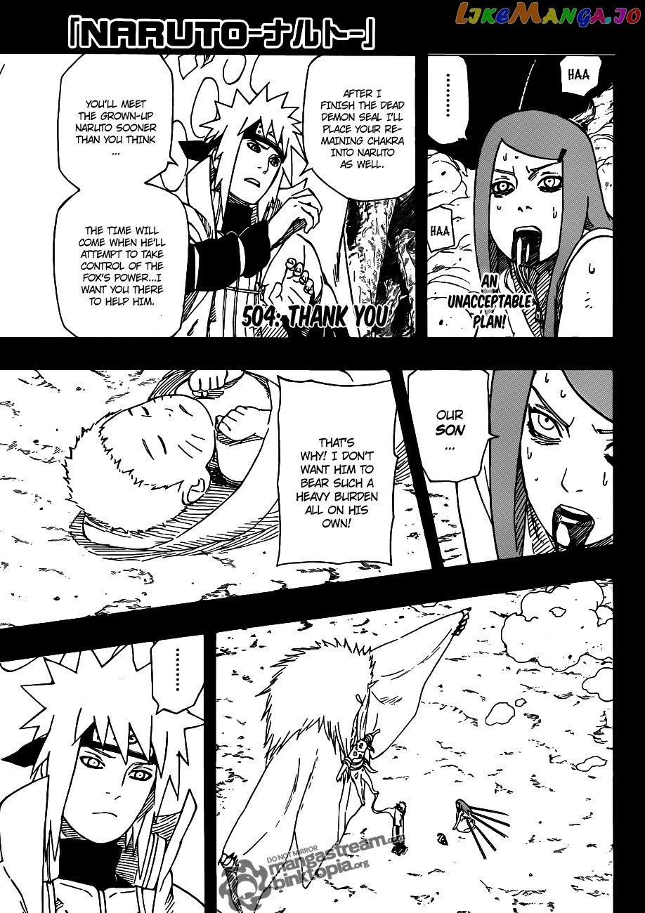 Naruto - Manga Chapter 504 - page 2