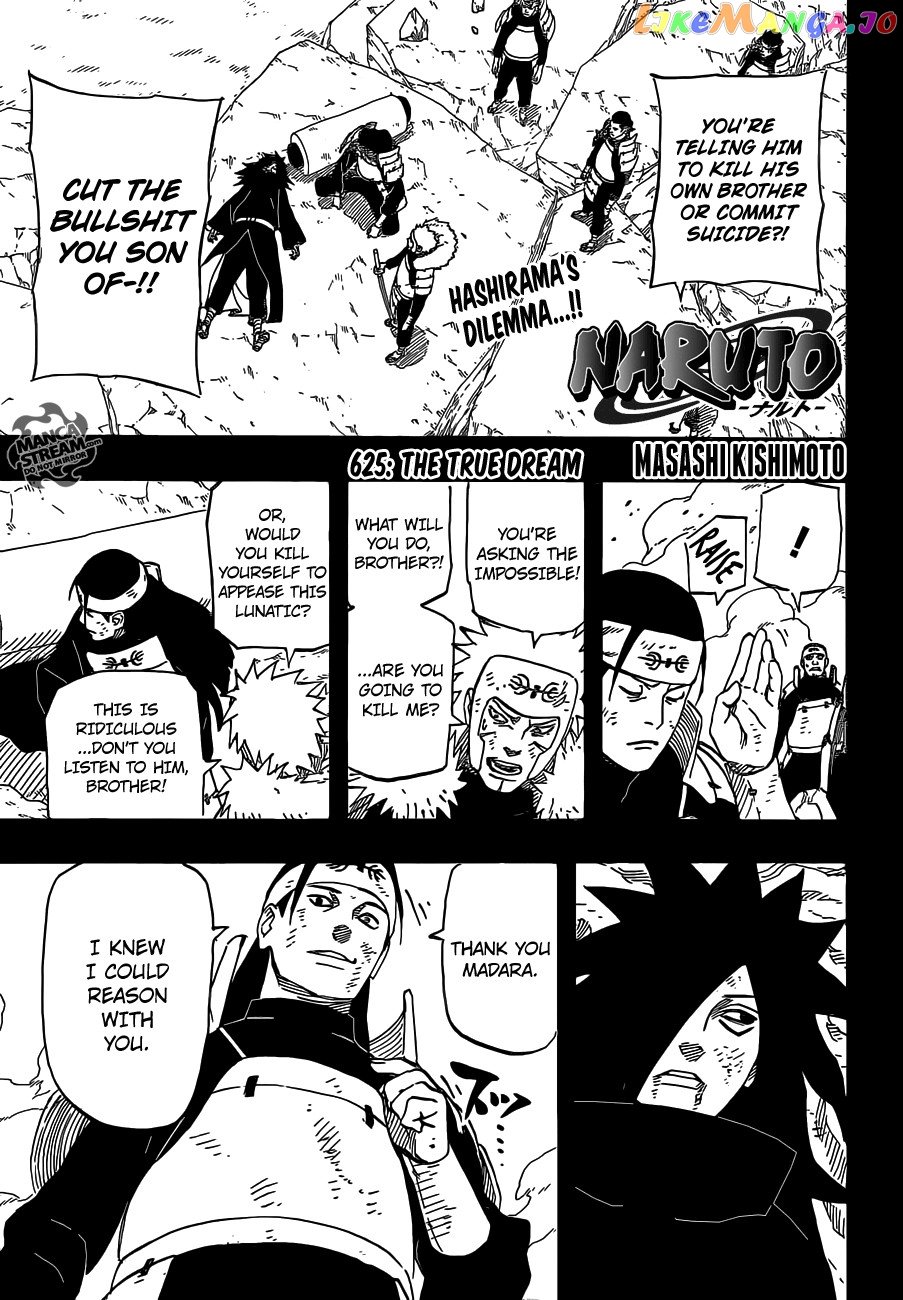 Naruto - Manga Chapter 625 - page 1