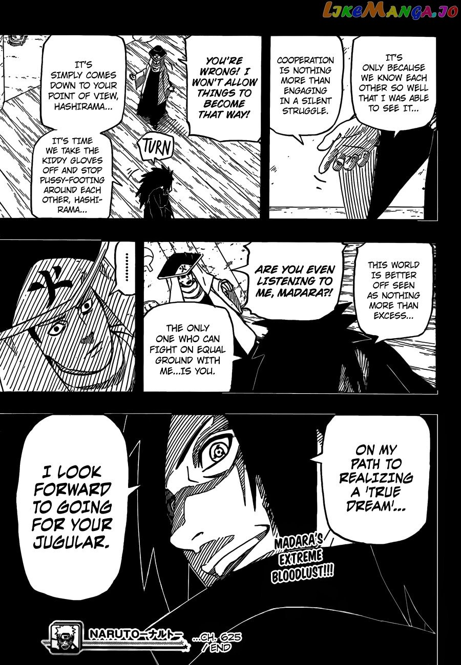 Naruto - Manga Chapter 625 - page 21