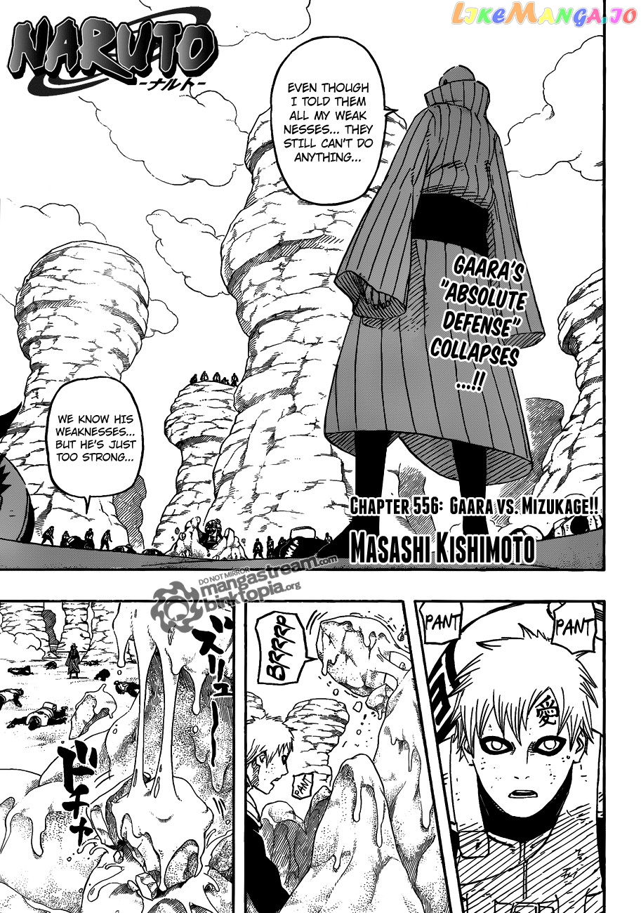 Naruto - Manga Chapter 556 - page 1