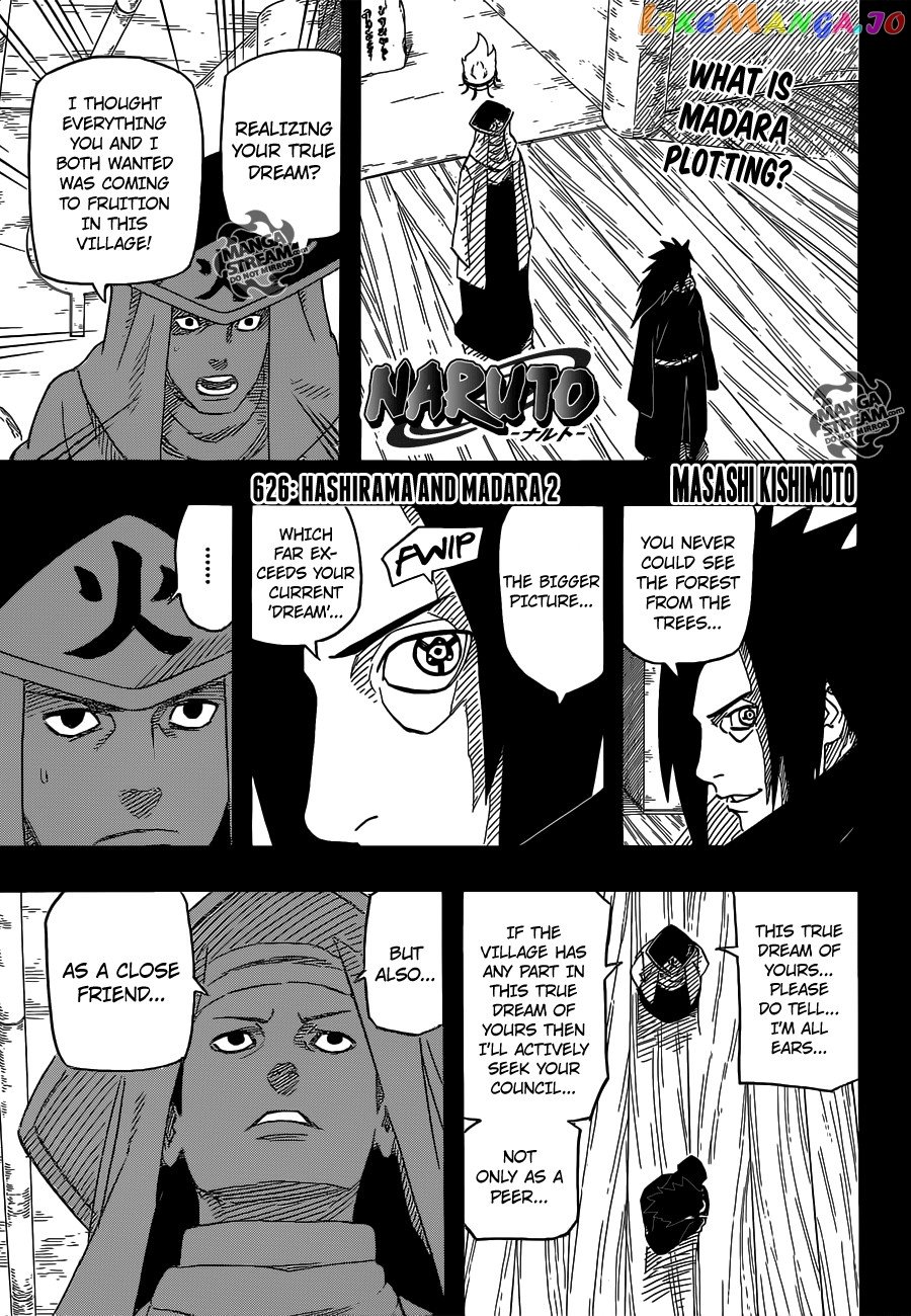 Naruto - Manga Chapter 626 - page 1