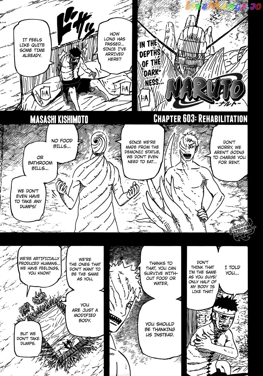 Naruto - Manga Chapter 603 - page 1