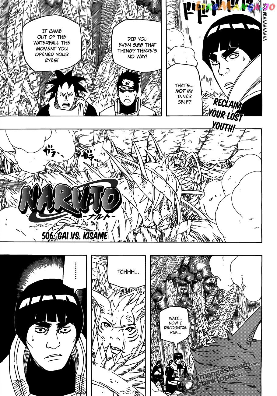 Naruto - Manga Chapter 506 - page 1