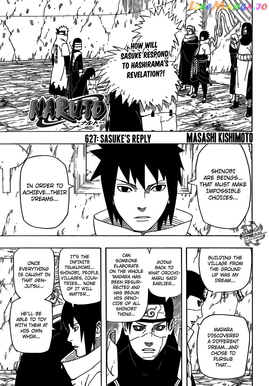 Naruto - Manga Chapter 627 - page 1