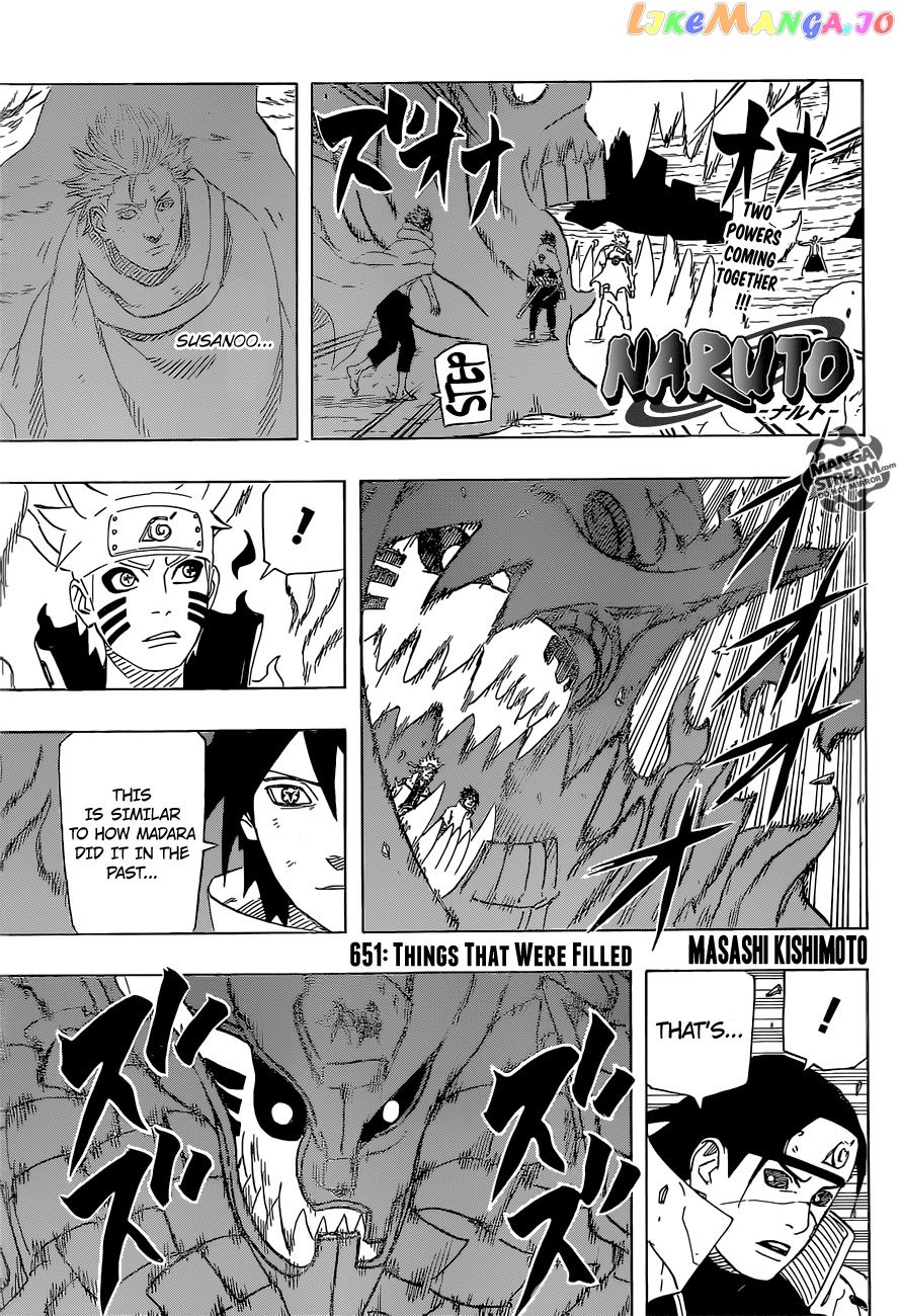 Naruto - Manga Chapter 651 - page 1