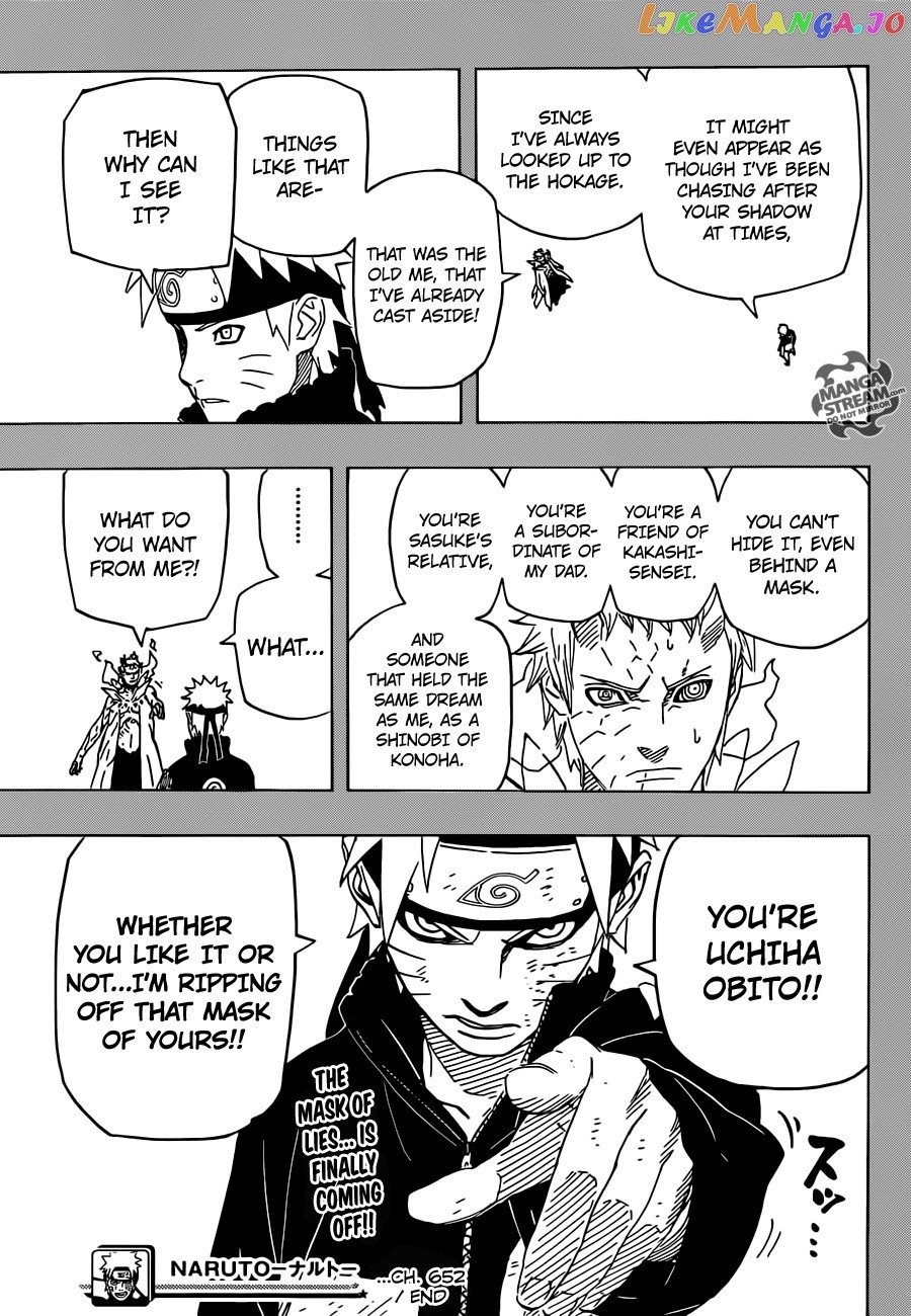 Naruto - Manga Chapter 652 - page 19