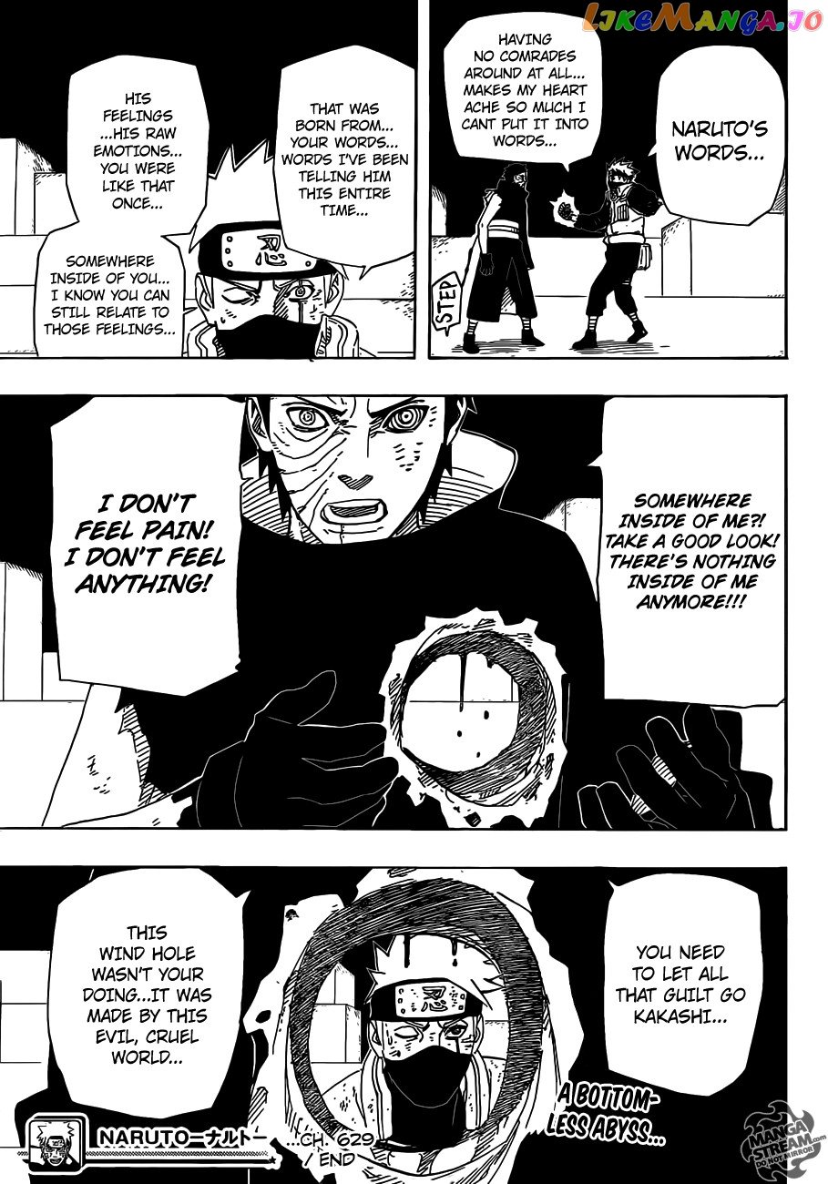 Naruto - Manga Chapter 629 - page 20