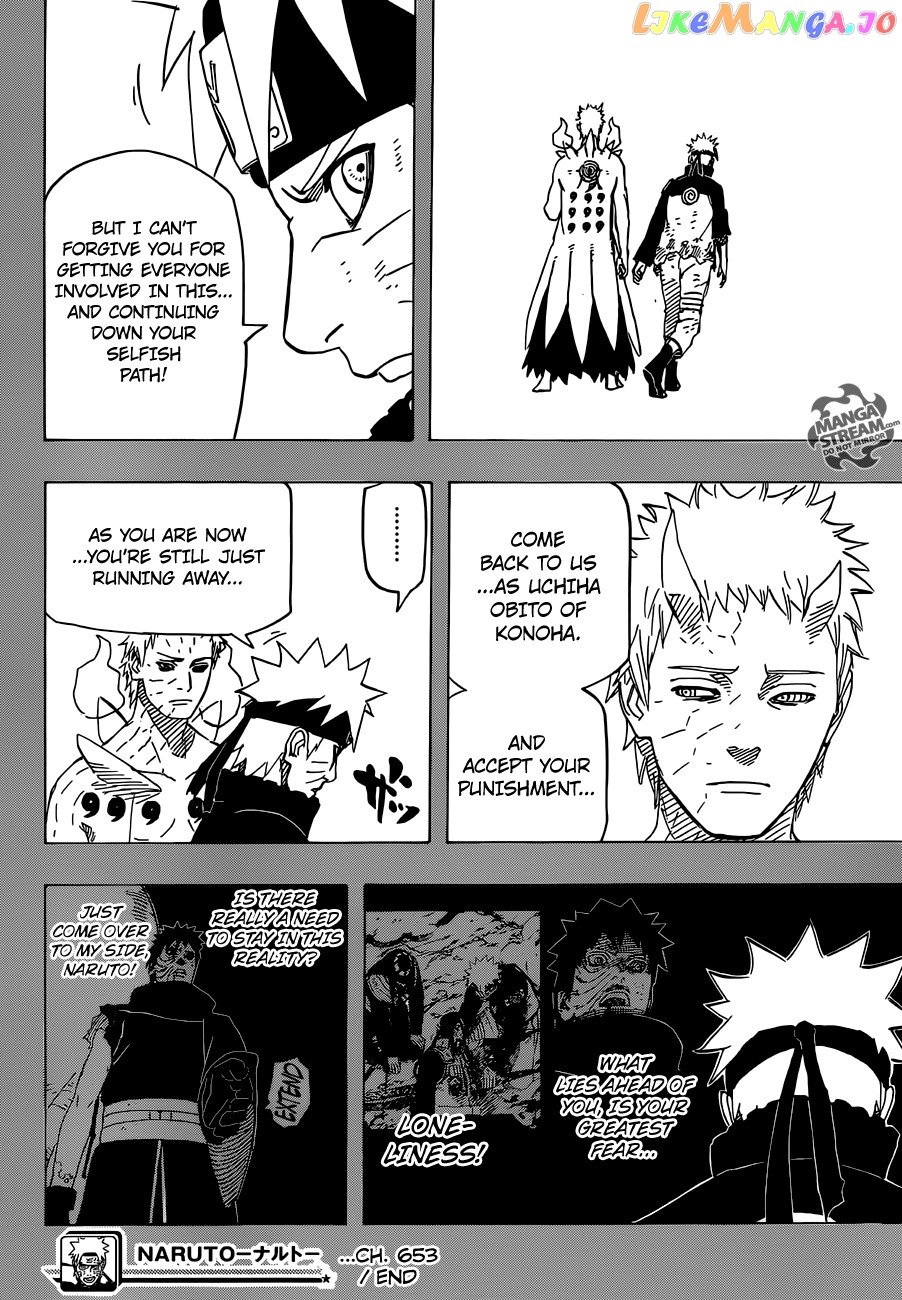 Naruto - Manga Chapter 653 - page 20