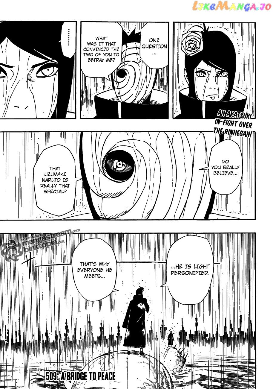 Naruto - Manga Chapter 509 - page 1