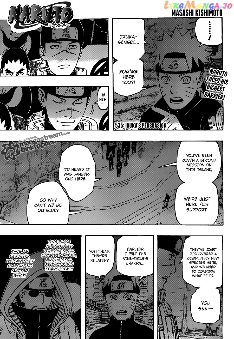 Naruto - Manga Chapter 535 - page 2