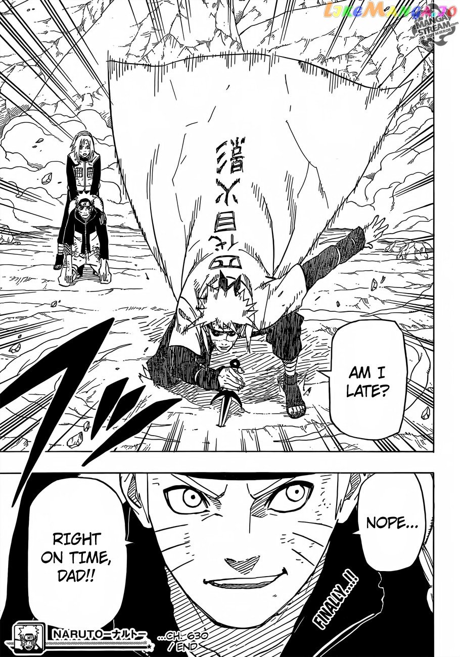 Naruto - Manga Chapter 630 - page 20