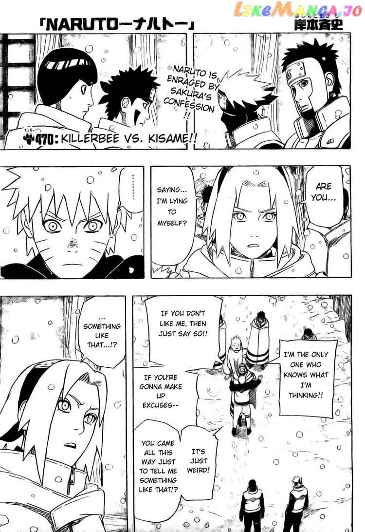 Naruto - Manga Chapter 470 - page 1