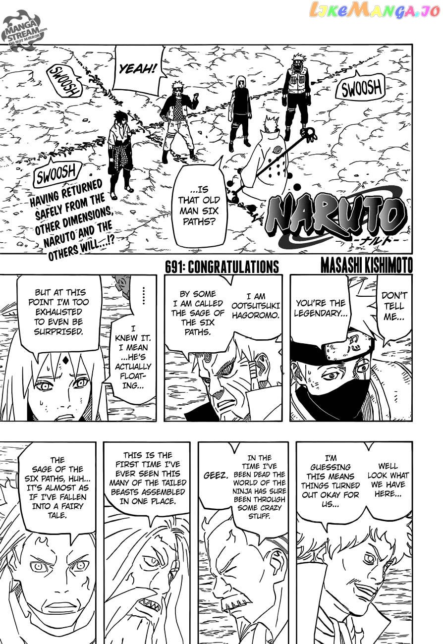 Naruto - Manga Chapter 691 - page 1