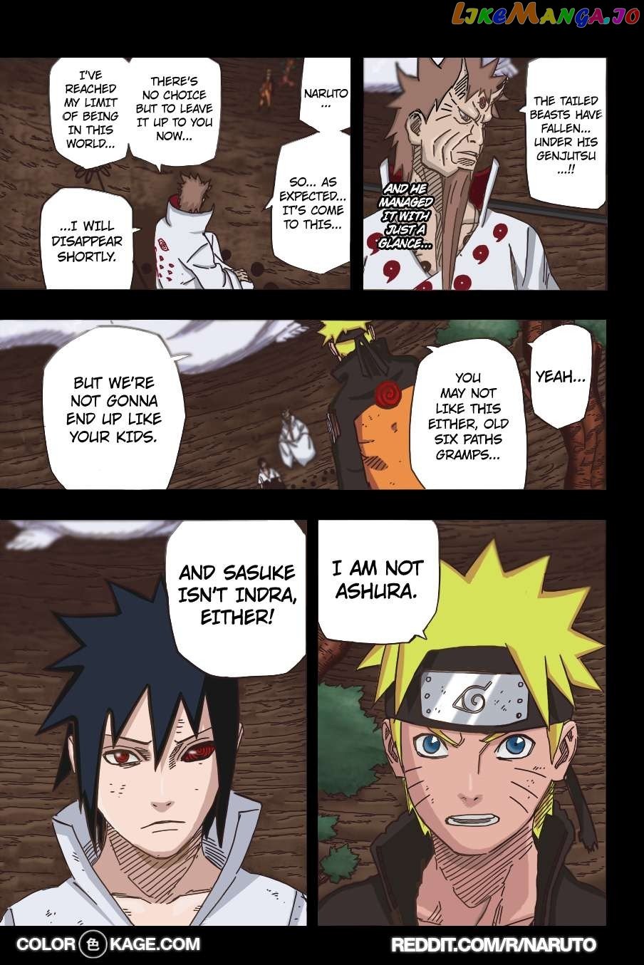 Naruto - Manga Chapter 692.5 - page 10