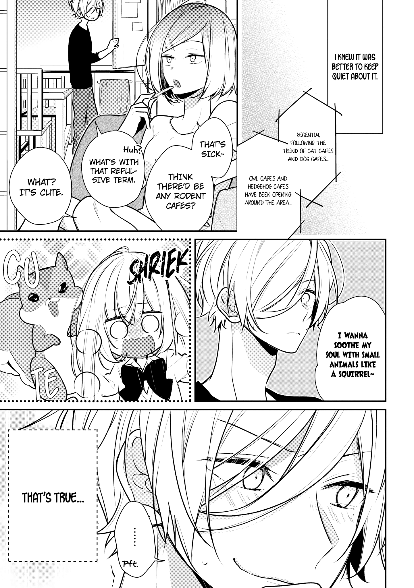 Hokago Wa Kissaten De chapter 14.5 - page 5