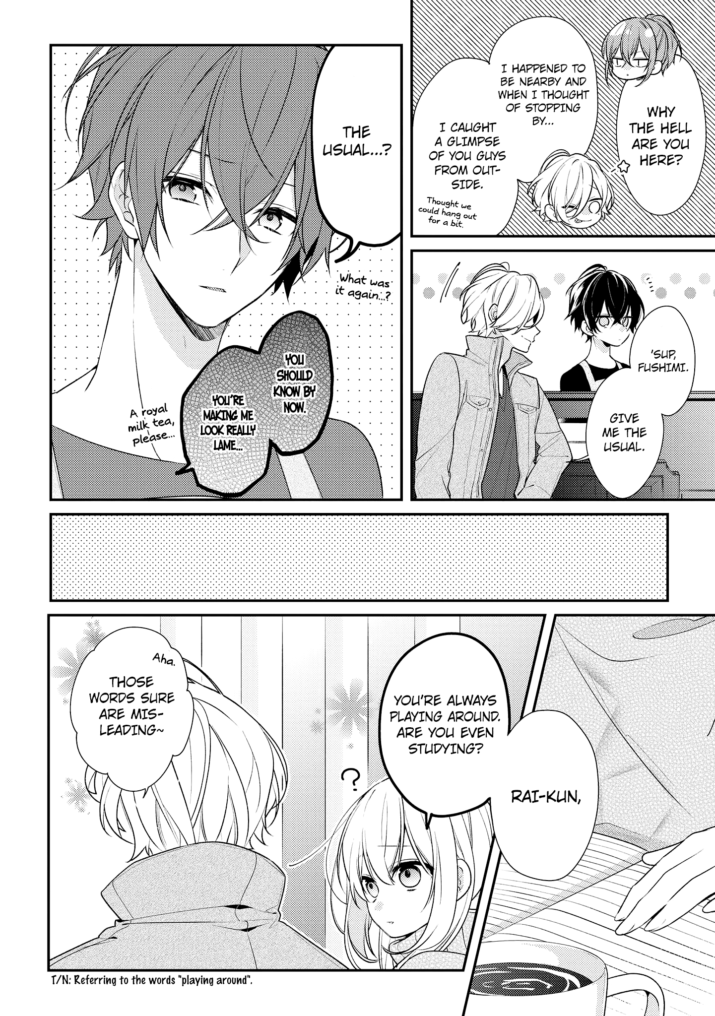 Hokago Wa Kissaten De chapter 18 - page 10