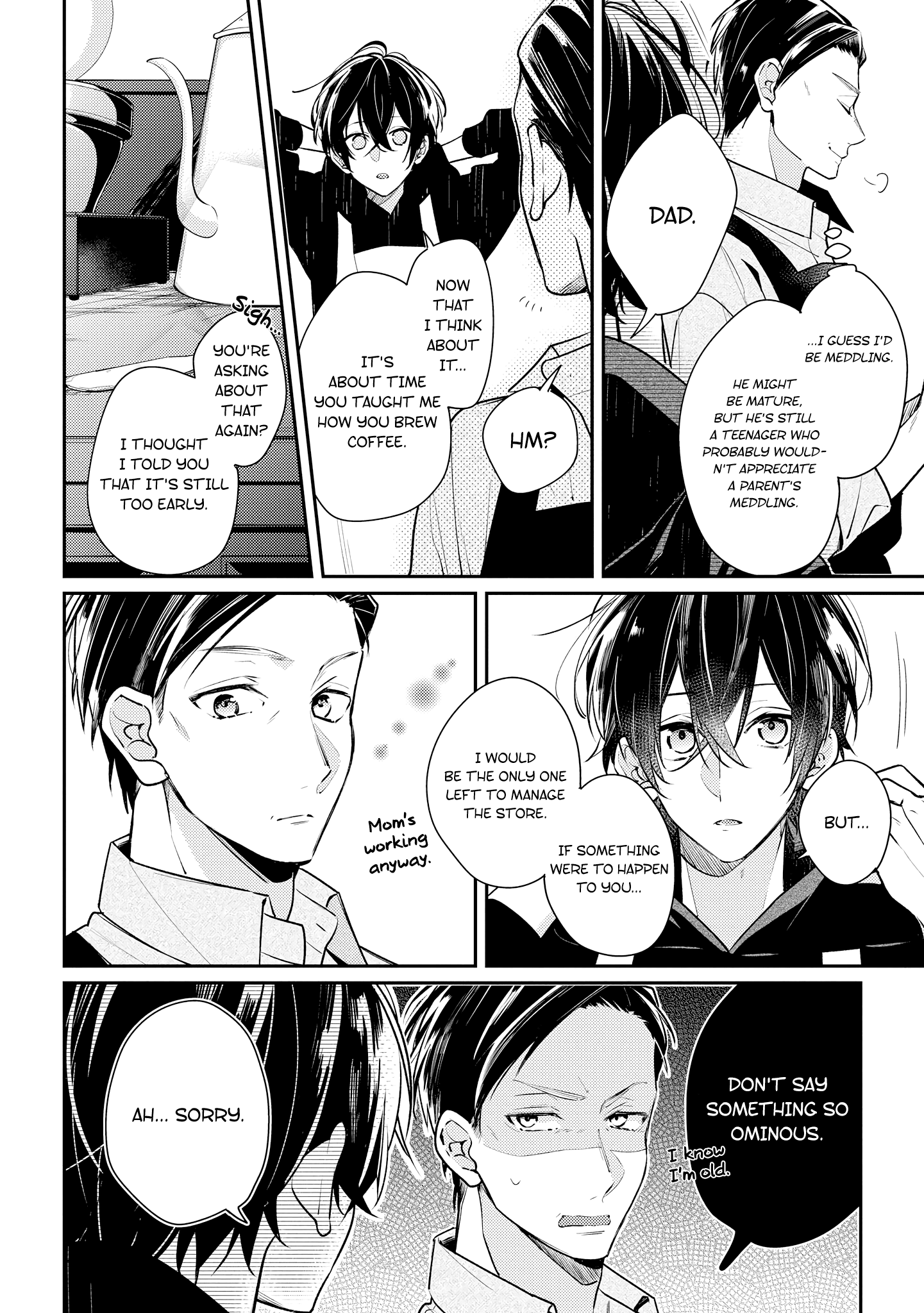 Hokago Wa Kissaten De chapter 13 - page 8