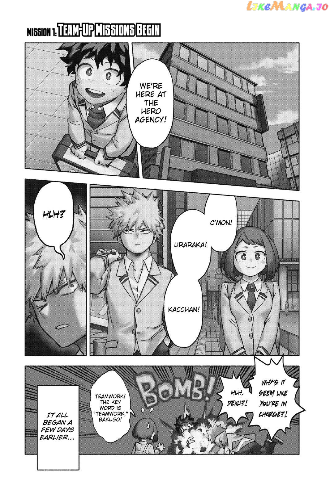 My Hero Academia - Team-Up Missions Chapter 1 - page 1