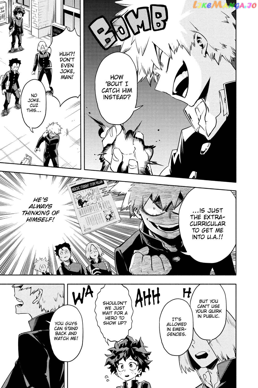 My Hero Academia - Team-Up Missions Chapter 9.5 - page 7