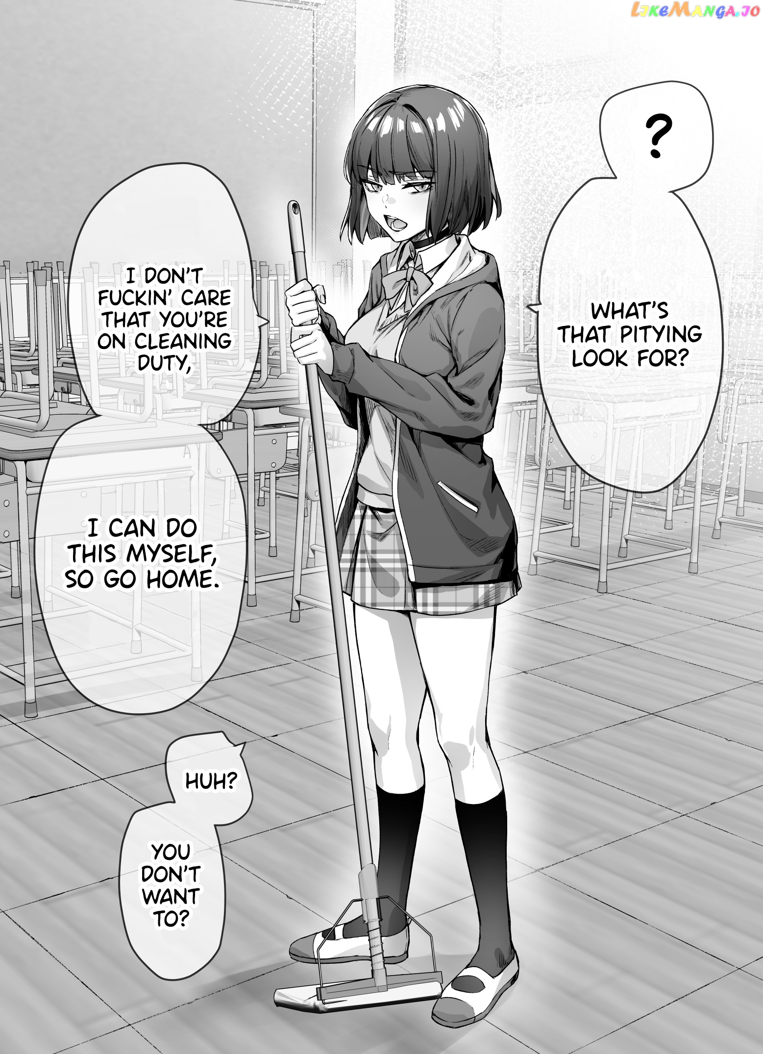 The Tsuntsuntsuntsuntsuntsun Tsuntsuntsuntsuntsundere Girl Getting Less And Less Tsun Day By Day chapter 5 - page 1