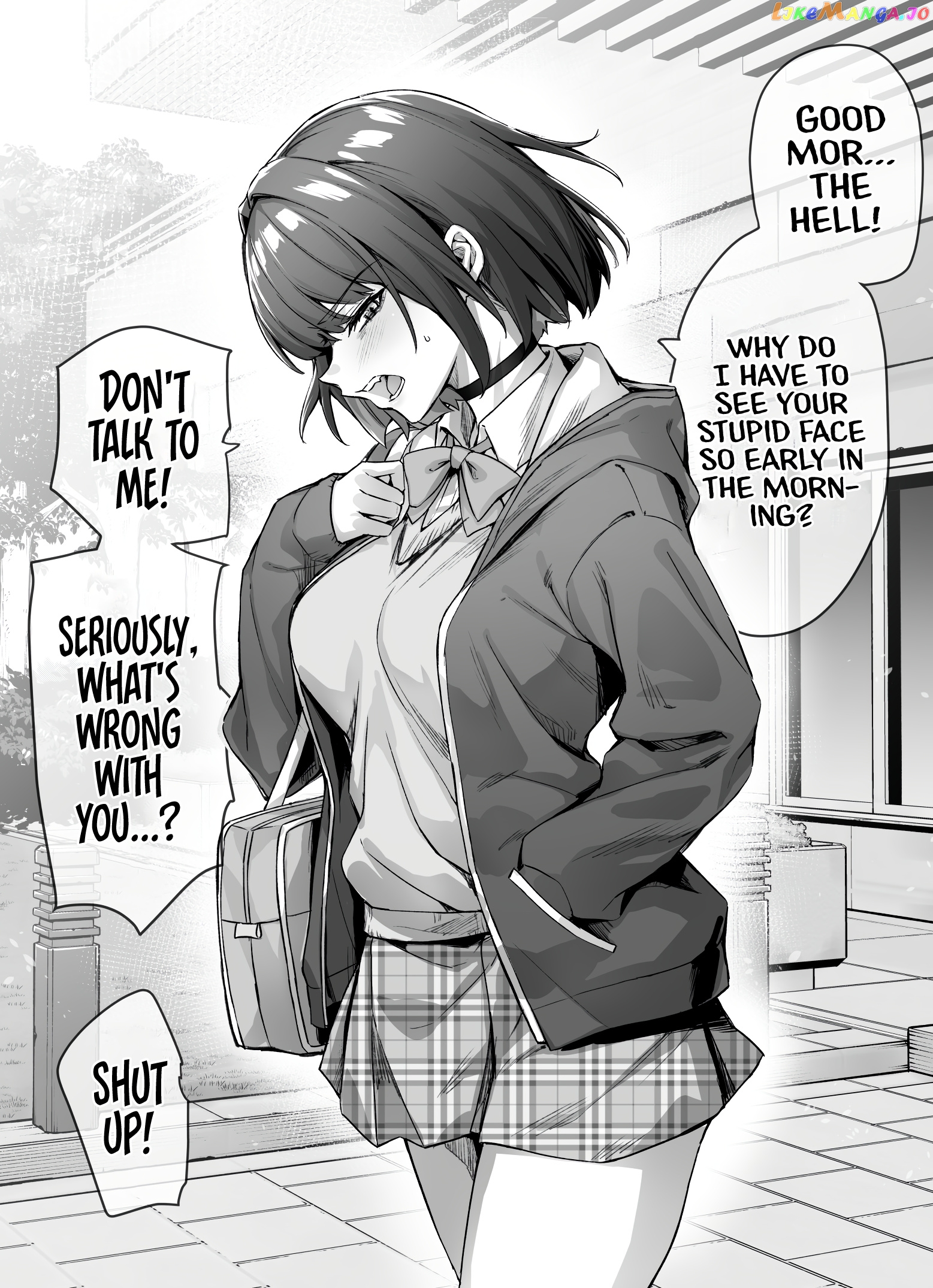The Tsuntsuntsuntsuntsuntsun Tsuntsuntsuntsuntsundere Girl Getting Less And Less Tsun Day By Day chapter 7 - page 1