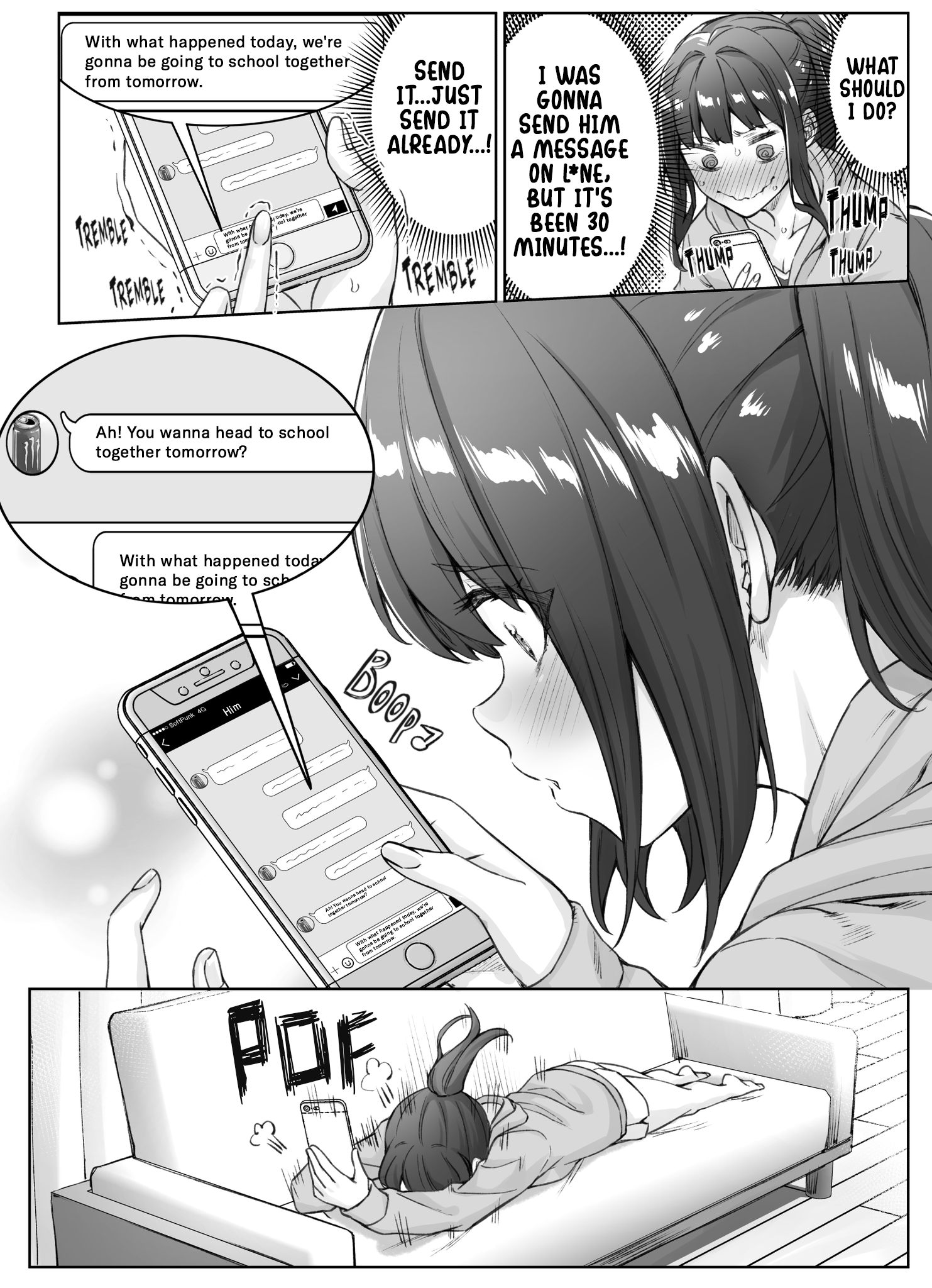 The Tsuntsuntsuntsuntsuntsun Tsuntsuntsuntsuntsundere Girl Getting Less And Less Tsun Day By Day chapter 33 - page 1
