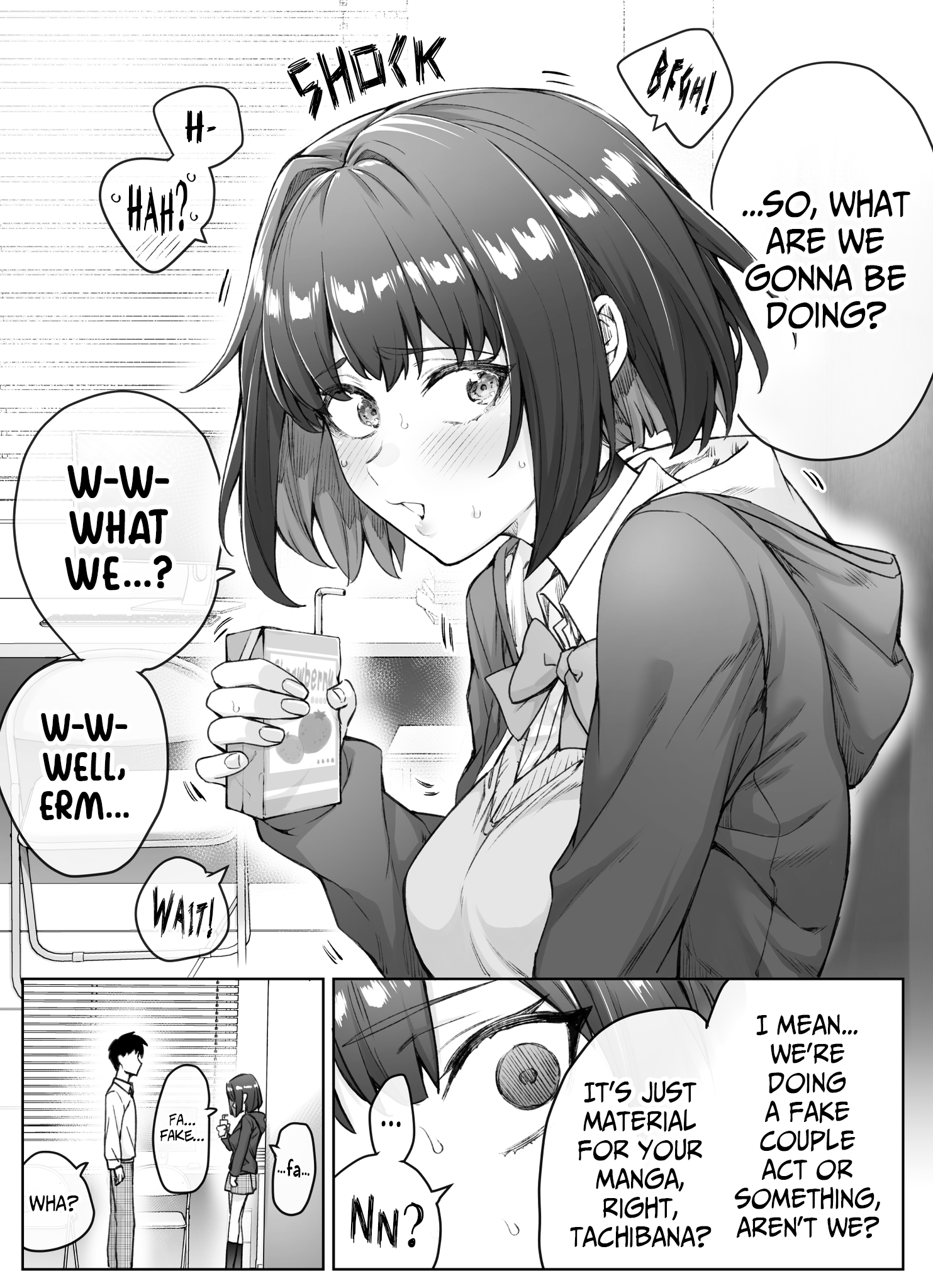 The Tsuntsuntsuntsuntsuntsun Tsuntsuntsuntsuntsundere Girl Getting Less And Less Tsun Day By Day chapter 35 - page 1