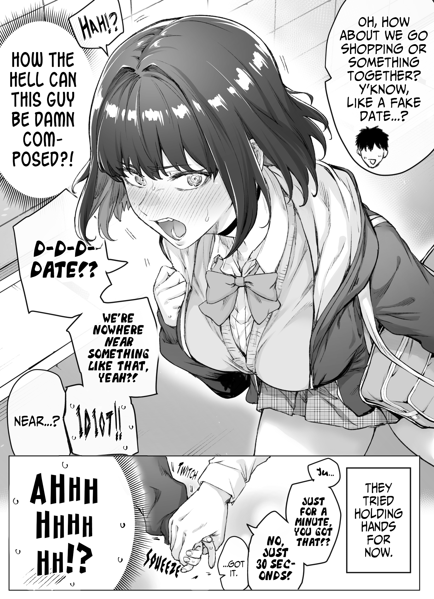 The Tsuntsuntsuntsuntsuntsun Tsuntsuntsuntsuntsundere Girl Getting Less And Less Tsun Day By Day chapter 37 - page 1