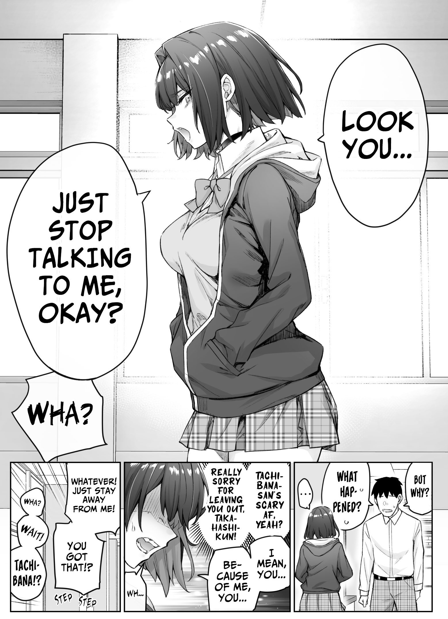 The Tsuntsuntsuntsuntsuntsun Tsuntsuntsuntsuntsundere Girl Getting Less And Less Tsun Day By Day chapter 42 - page 1