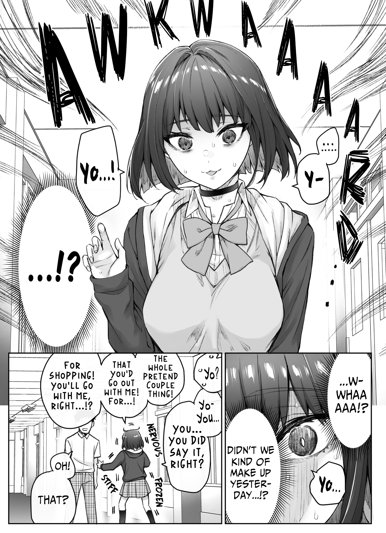 The Tsuntsuntsuntsuntsuntsun Tsuntsuntsuntsuntsundere Girl Getting Less And Less Tsun Day By Day chapter 45 - page 1