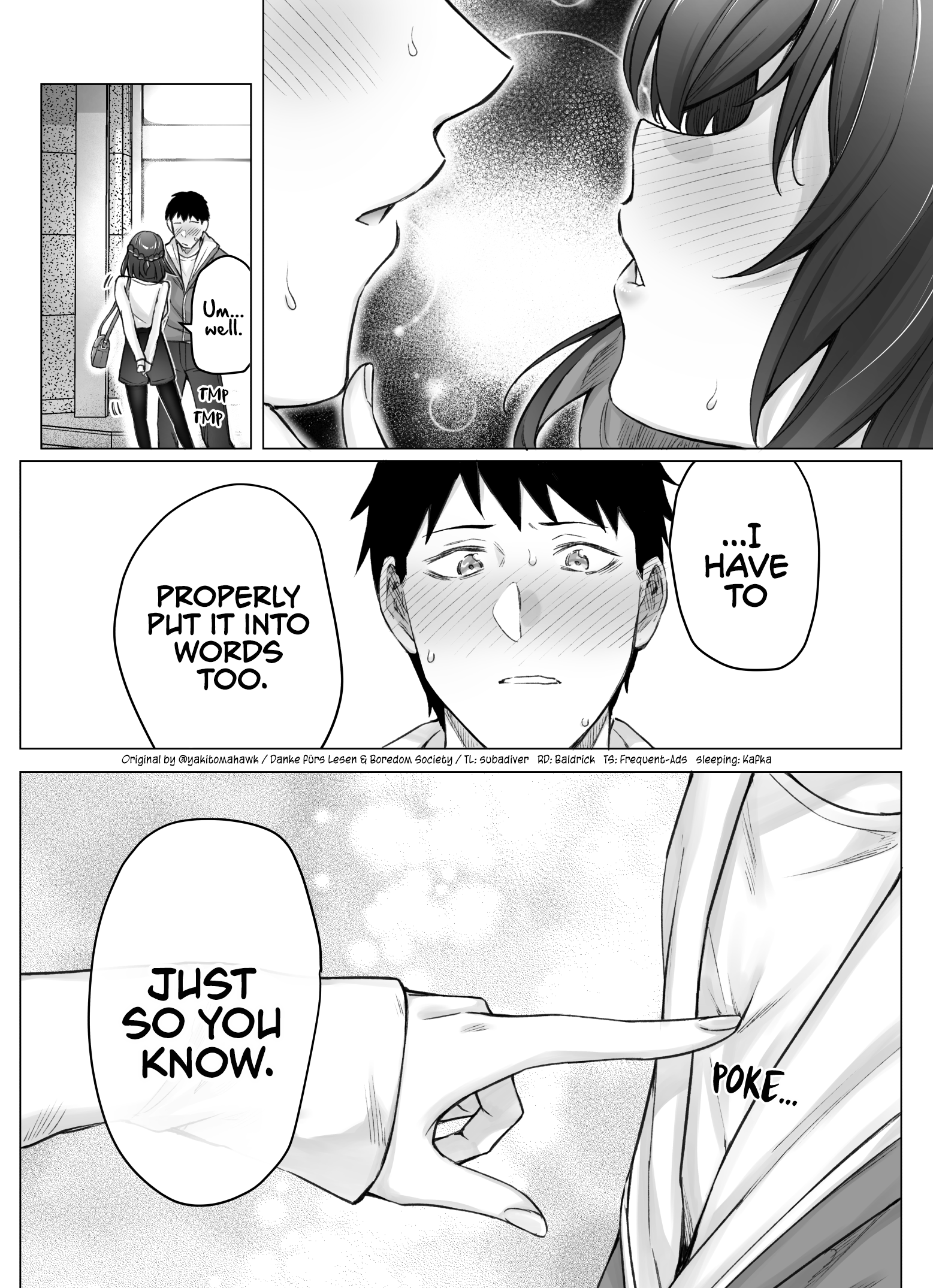 The Tsuntsuntsuntsuntsuntsun Tsuntsuntsuntsuntsundere Girl Getting Less And Less Tsun Day By Day chapter 54 - page 3