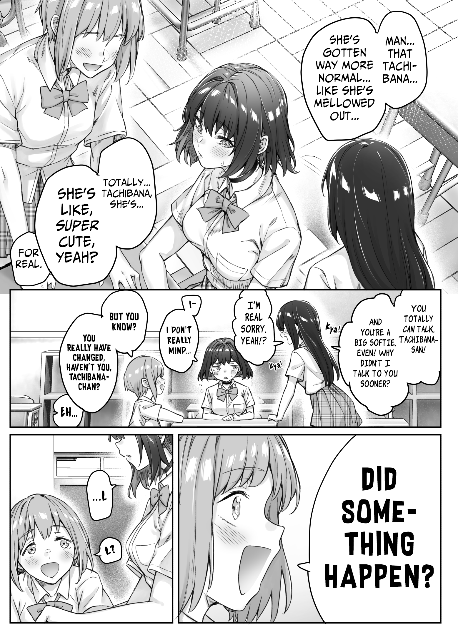 The Tsuntsuntsuntsuntsuntsun Tsuntsuntsuntsuntsundere Girl Getting Less And Less Tsun Day By Day chapter 63 - page 1
