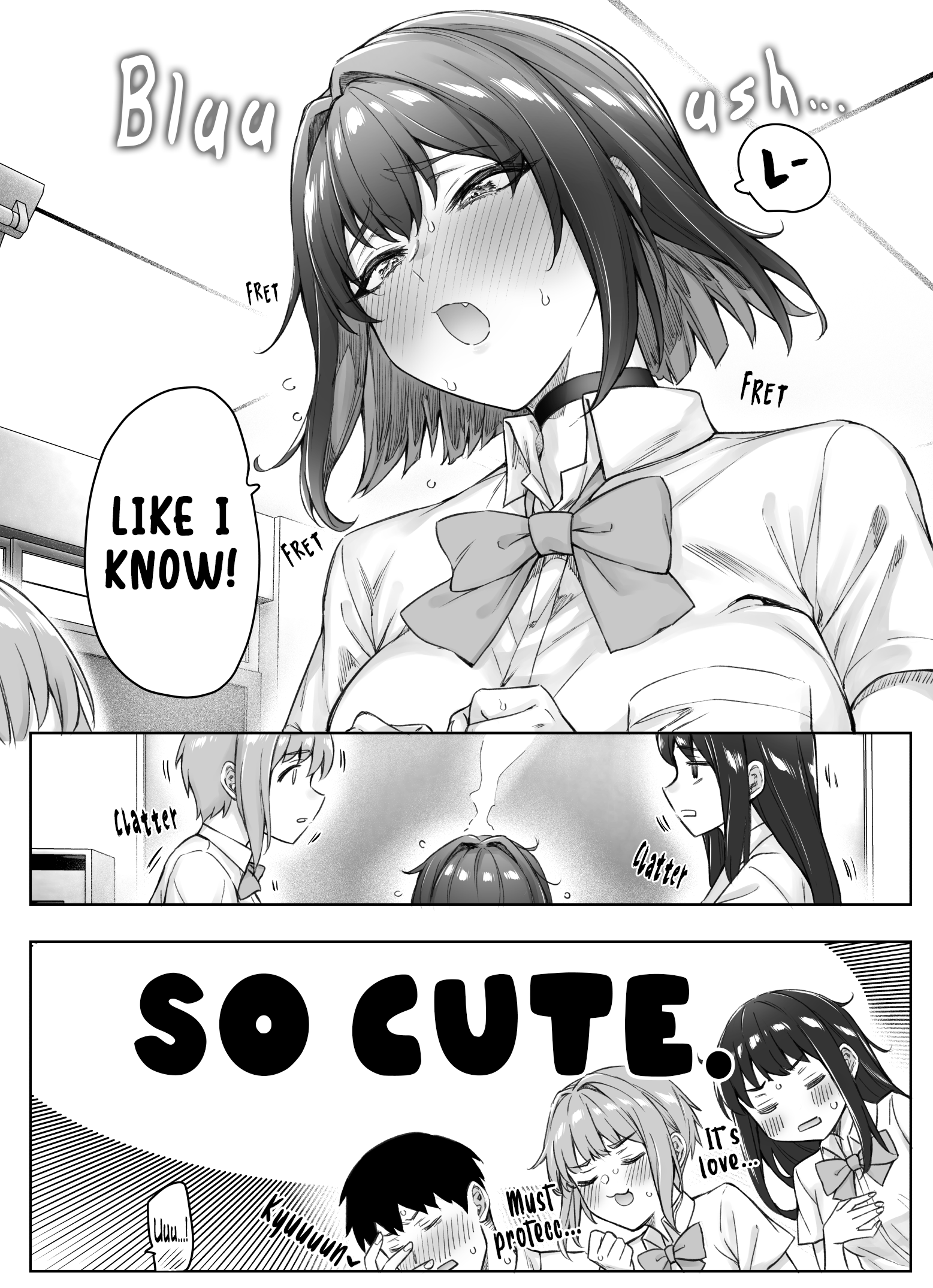 The Tsuntsuntsuntsuntsuntsun Tsuntsuntsuntsuntsundere Girl Getting Less And Less Tsun Day By Day chapter 63 - page 2