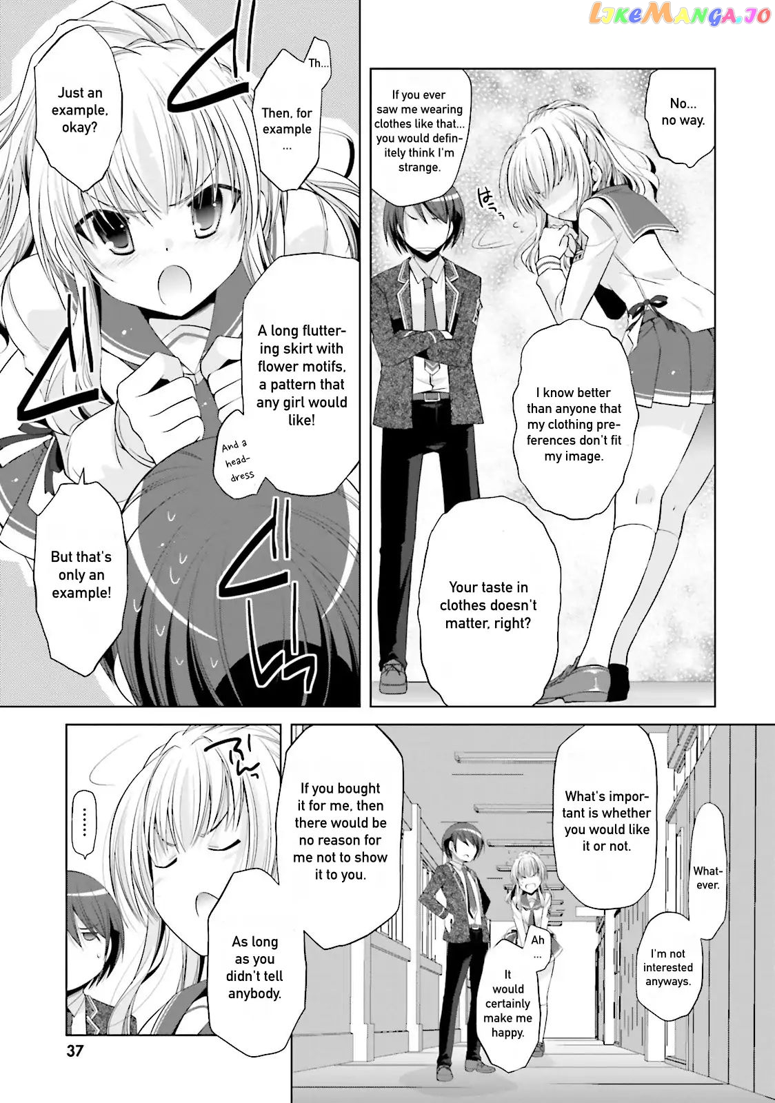 Hidan no Aria chapter 76 - page 21