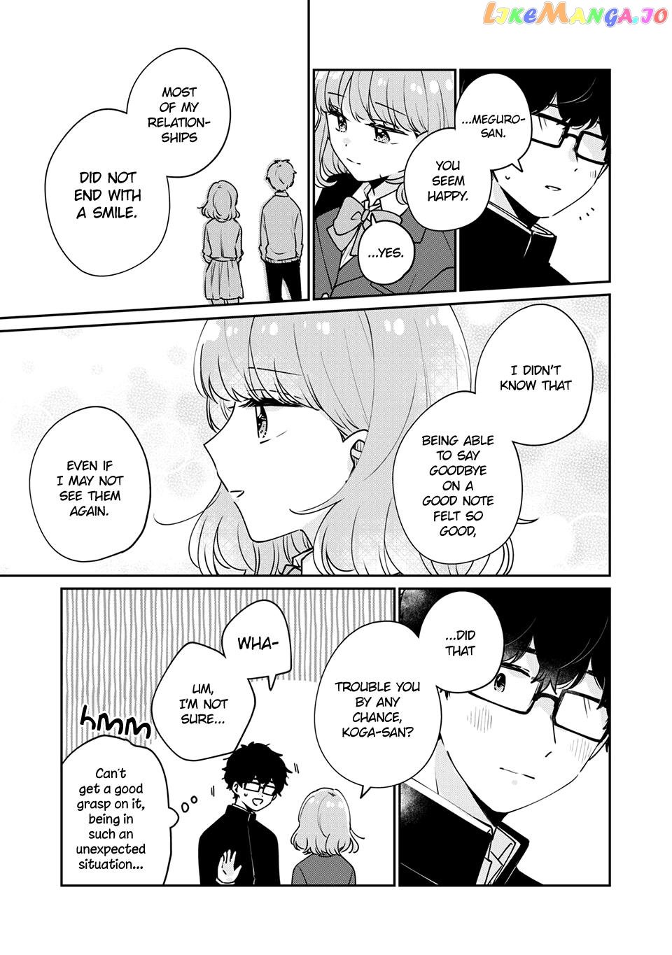 It's Not Meguro-san's First Time chapter 47 - page 6