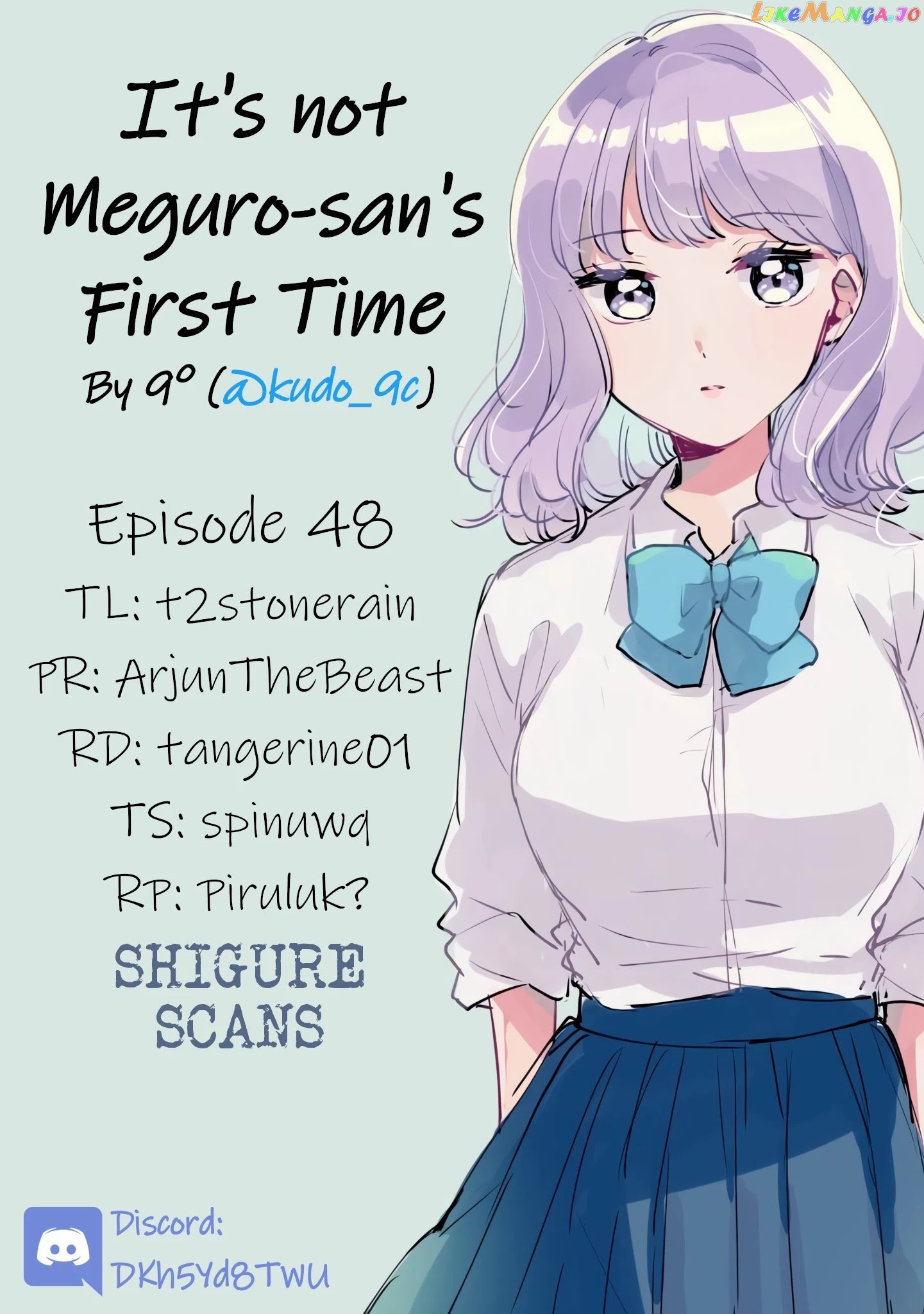 It's Not Meguro-san's First Time chapter 48 - page 1