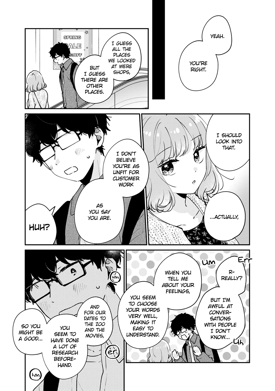 It's Not Meguro-san's First Time chapter 48 - page 14