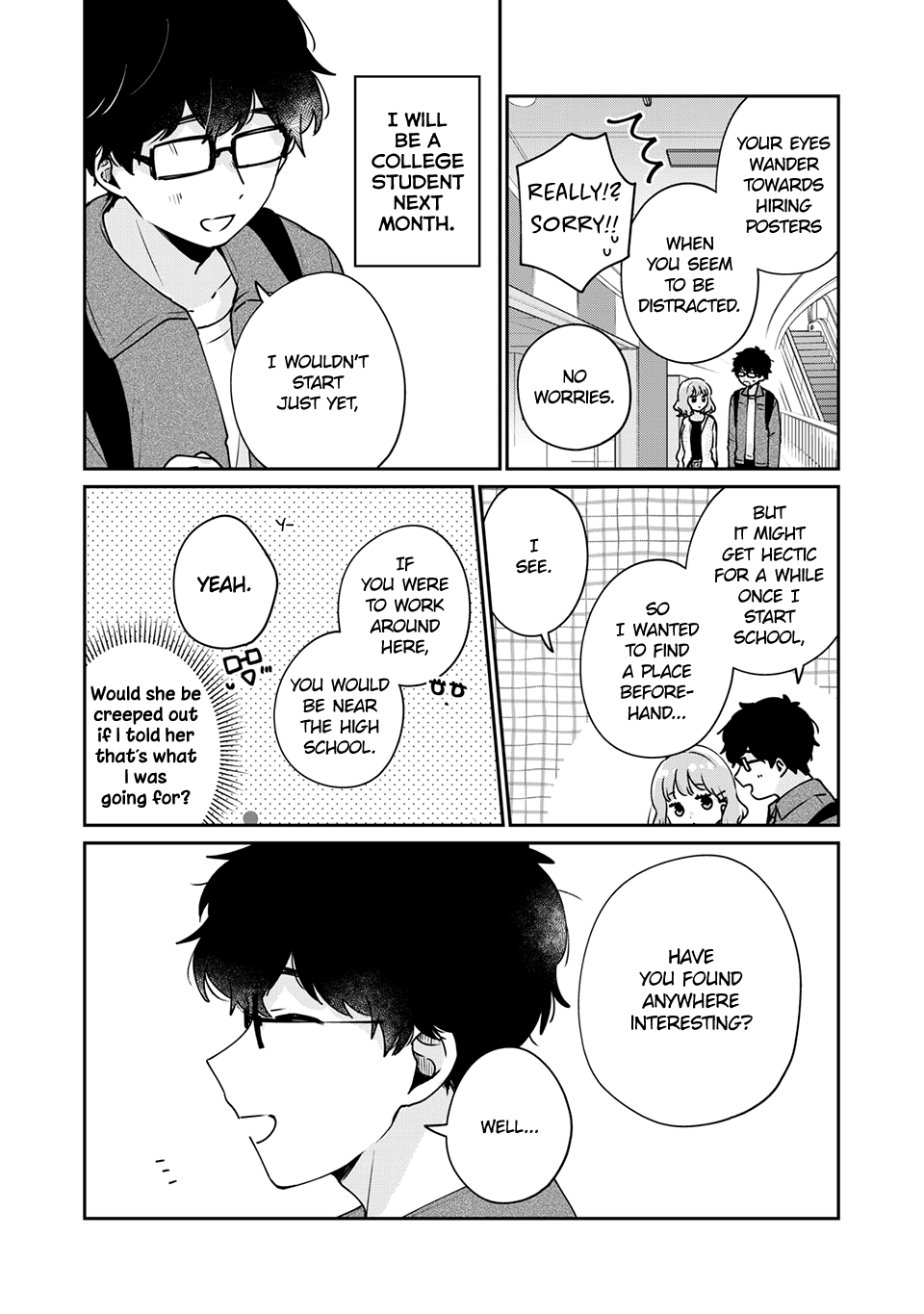 It's Not Meguro-san's First Time chapter 48 - page 3