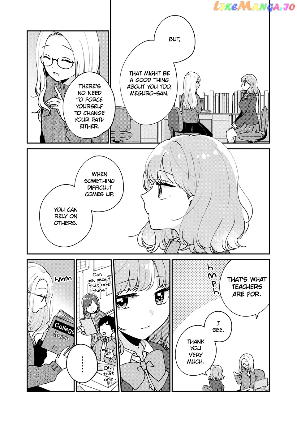 It's Not Meguro-san's First Time chapter 49 - page 4