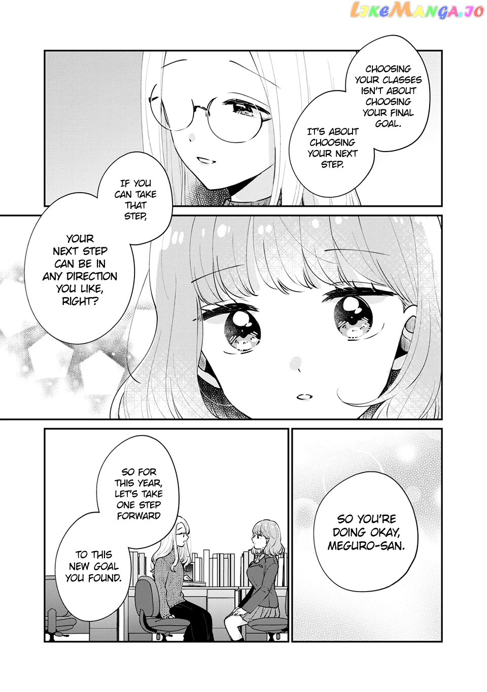 It's Not Meguro-san's First Time chapter 49 - page 8